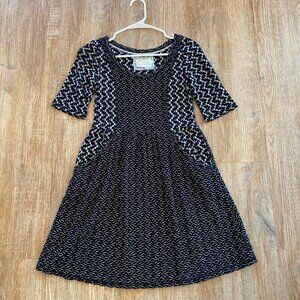 Anthropologie saturday sunday knit dress, size XS, with pockets